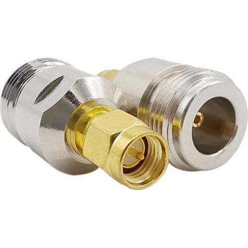 1PCS RF Coaxial N Female to SMA Male Antennas Adapter SMA Plug to N Type Jack RF Connectors Converter for Mobile signal Booster