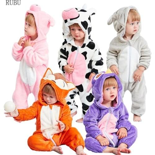 Infant Romper Baby Boys Girls Jumpsuit New born Bebe Clothing Toddler Pajamas Winter Baby Clothes Panda Romper Baby Costumes