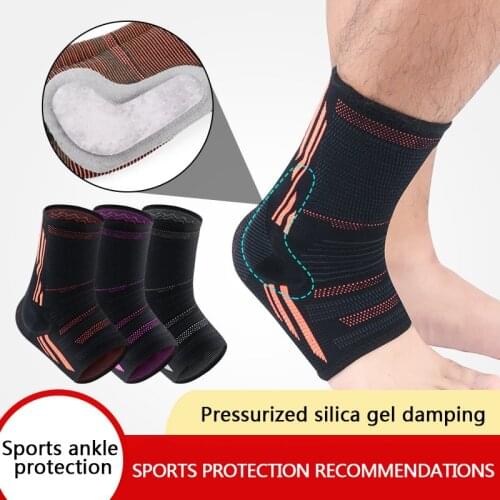 4 Colors 1PC Ankle Brace Compression Sleeves Relieves Achilles Tendonitis Joint Pain Plantar Fasciitis Socks