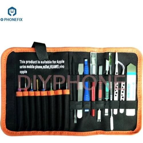 18 in 1 Mobile Phone Repair Tools Kit Screwdrivers Set LCD Screen Opening Tools for iPhone Repair Samsung Xiaomi Mobile Repair