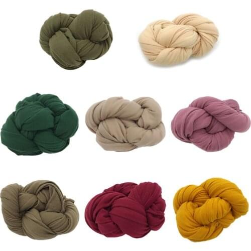 Newborn Baby Photography Take Photo Props Blanket Swaddle Stretch Wrap Cloth new