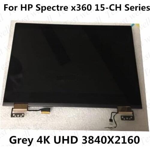 Original L15596-001 Replacement For HP Spectre x360 15T 15-CH 15t-ch011DX 15.6" UHD 4K LCD Display Touch Screen Full Assembly