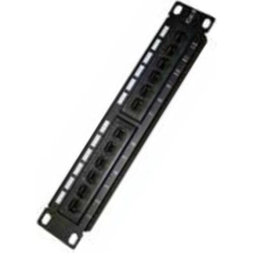 12-port UTP Category 6 Patch Panel Monolyth 3002001 10"