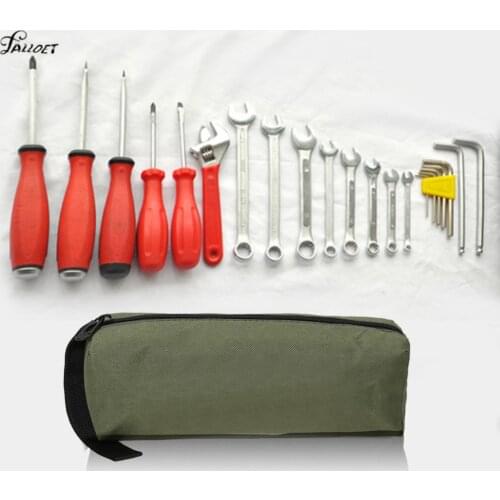 Multifunctional Tool Bag Case Waterproof Oxford Canvas Storage Organizer Holder Instrument Case for Small Metal Tools Bags