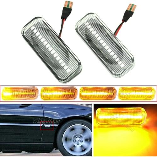 For Opel Omega B Stufenheck Caravan 1994-2003 Dynamic Blinker LED Turn Signal Side Marker Light Sequential Lamp Indicator