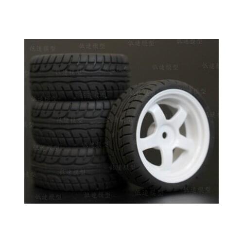 Cheapest 4pcs HSP1/10 flat racing tires 94123/94122/Sakura D4/D3 tires