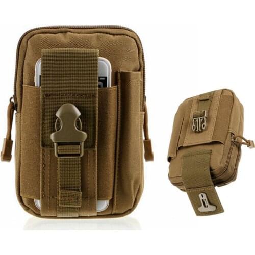 1000D Mens Outdoor Camping Bags Tactical Molle Pouch Belt Bag Military Waist Belt Wallet Backpack Soft Sport RunningTravel Bags