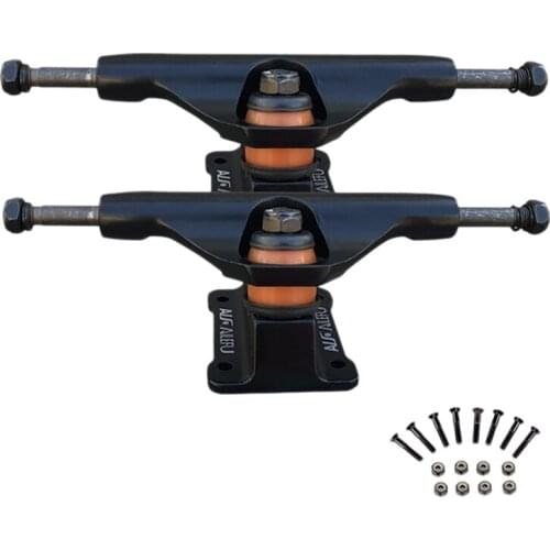 ALF. AILEFU 5.25Inch Skateboard Bracket Double Rocker Skateboard Trucks Longboard Bridges Cruiser Skateboard Tools