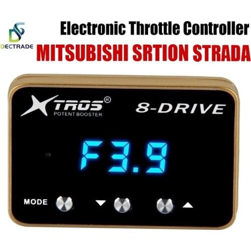 Dectrade Car Electronic Throttle Controller Racing Accelerator Potent Booster For Mitsubishi Srtion Strada Tuning Parts 8 Drive