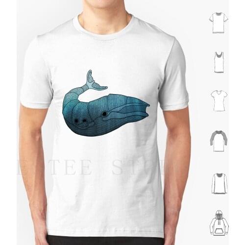Barn Wood Whale T Shirt DIY Big Size 100% Cotton Whale Wood Barn