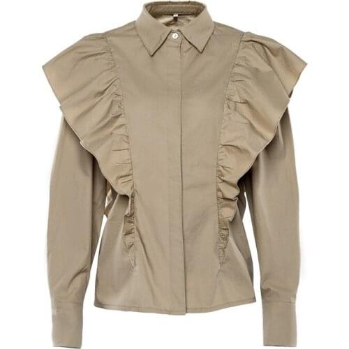 Женские рубашки с длинным рукавом Isiksus China At AliExpress