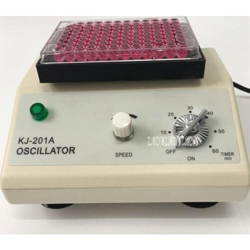 KJ-201A Micro-oscillator / Powder Oscillator Mini Lab Oscillating Mixer Laboratory Oscillator 220V 25W 0-2600rpm ( 128*86mm )