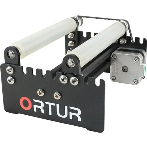 Upgraded Ortur-YRR Automatic Rotary Roller 2020 3d Printer Ortur Laser Master Accessory Adjustable Size for Engrave Cylinder
