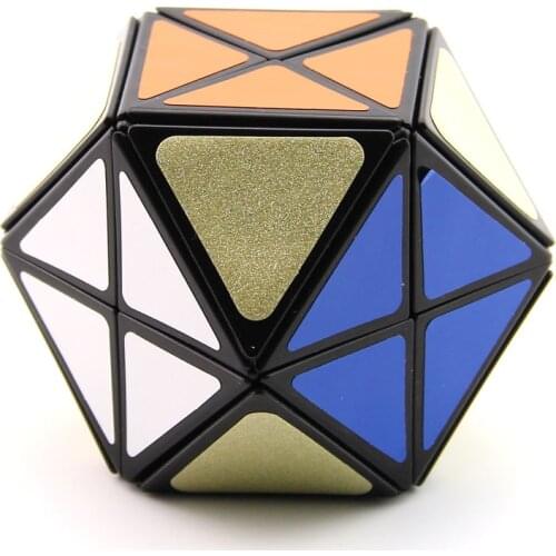 Original High Quality LanLan 12 Axis Tetradecahedral Magic Cube Helicopter Speed Puzzle Christmas Gift Ideas Toys For Children