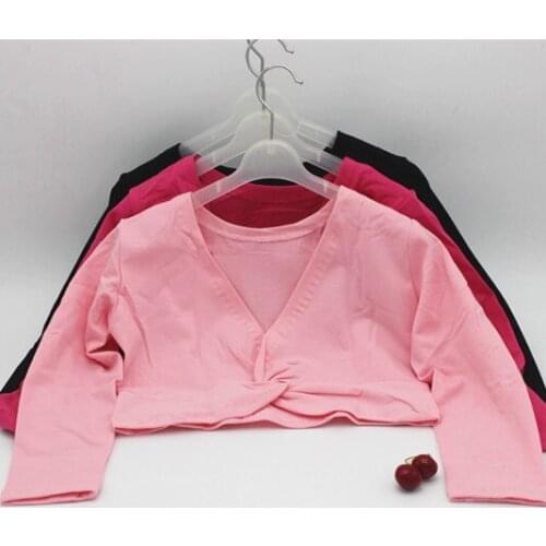 Autumn Long Sleeve Childrens Kintting Coat Girls Dance Warm Shawl Coat Kids Warm Sweater Baby Ballet Dance Clothing 18