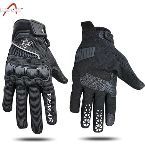 Motorcycle Mans Gloves Outdoor Motocross Breathable Full Finger Racing Motorbike Bicycle Fashion Glove Protective Gears