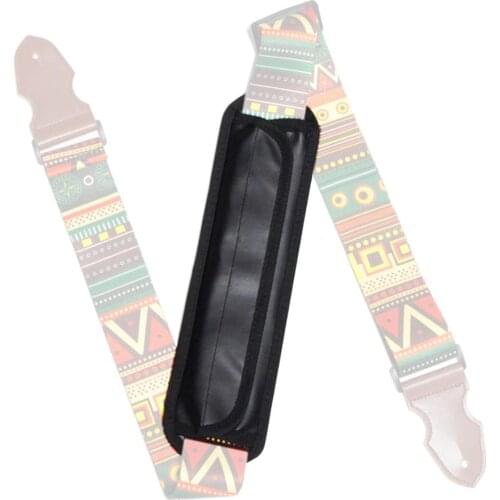 Guitar Strap Shoulder Pad Oxford Cloth Protection Padded For Guitarra Pick Parts Guitar Accessories Stringed Musical Instrument