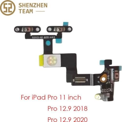 SZteam Power Flex Cable On/Off Ribbon Key Flex Cable Home Button Flex for iPad Pro 11 inch iPad Pro 12.9 inch 2018 2020