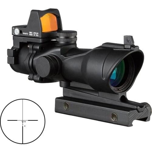 4x32 Hunting Optics Scope Hunting Sight Airsoft with Docter Mini Black Scopes Red Dot Sight Light Sensor Chasse