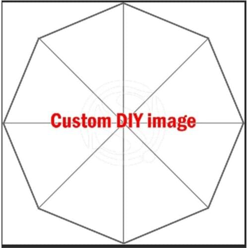 Custom diy image Umbrella