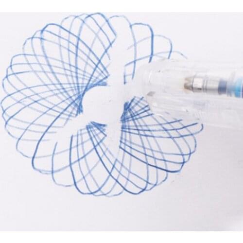 12 Pcs Magic Pen Erasable Gel Pen 0.5mm Tip Blue Refill Student Stationery Writing Pen Wholesale 61115