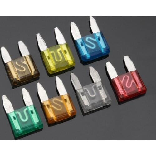 120Pcs Medium Fuse Standard Automotive Hybrid Blade Fuse Set 5A 7.5A 10A 15A 20A 25A 30A