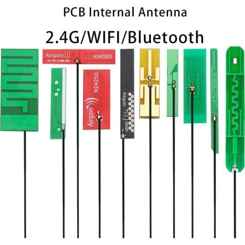 2.4G built-in PCB antenna ZigBee Bluetooth wifi module omnidirectional high gain antenna 8DBI ipex interface RG1.13 12cm cable