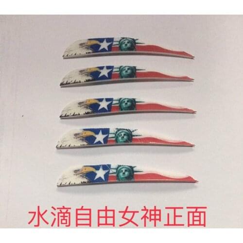 4inch Colorful Feather For Arrows Outdoor Hunting