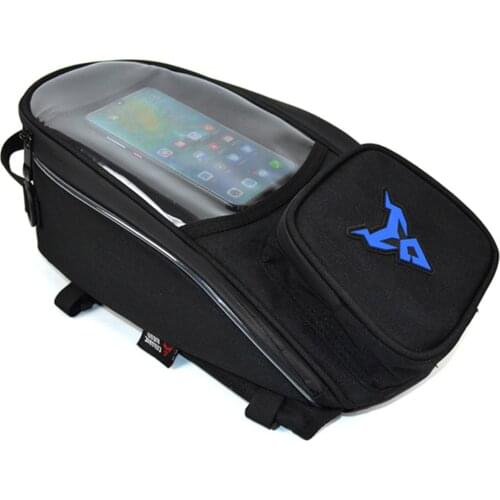 7Inch Touch Screen Motorcycle Bag Moto Single Shoulder Bag Motocross Fuel Tank Magnetic Bags for Mobile Phone Navigation