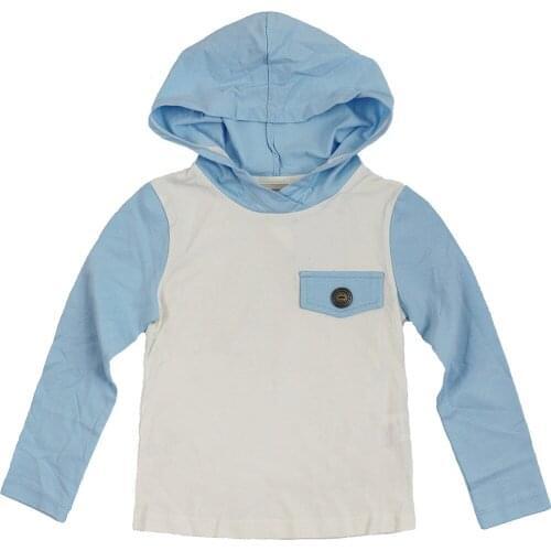 Child Hooded Sweatshirt Autumn Solid Long Sleeve Hoody Jacket For Teenage Boys Hooded Tops Sweatshirt Casual Coat 6Y 8Y 4J0182