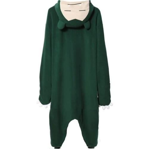 Family Pack Green Elves Funny Men Pajamas Animal Adult Women Onesies Girl Boy Christmas Cartoon Unicorni Raccoon Kigurumi