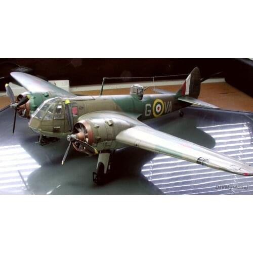 DIYMyModeI British Blenheim fighter gpm173 DIY Handcraft Paper Model KIT Handmade Toy Puzzles Gift Movie props