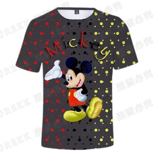 Mortimer Mouse t-shirt for children Summer 3D Print New Fashion Men t shirt harajuku Women Oversized T-shirts Casual Kids top