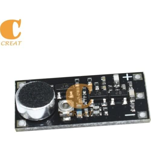 DC 2V 9V Mini FM Transmitter Wireless Microphone Surveillance Frequency Board Module Adjustable Capacitor 88-115MHz For Arduino