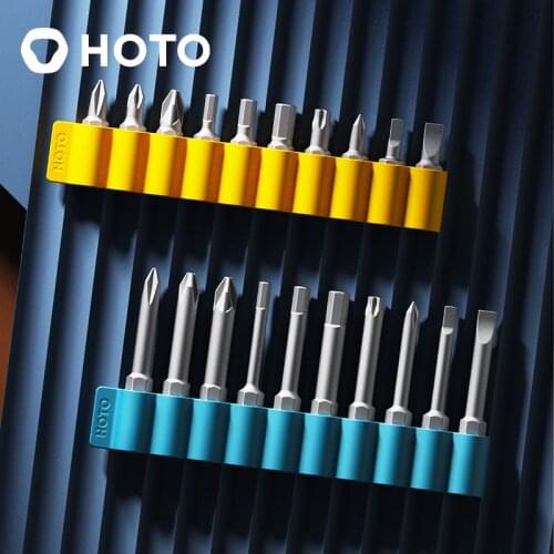 HOTO Electric Screwdriver Bit Set For Screwdriver Set S2 Steel Anti Slip Screw Driver Drill Bit Hand Tools Accessory 10/20 Pcs
