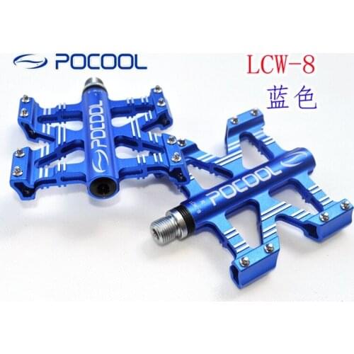 2016 Hottest category POCOOL LCW-8 MTB bicycle pedals mountain road bikes bearing Sealed pedales alloy pedales bicicleta mtb