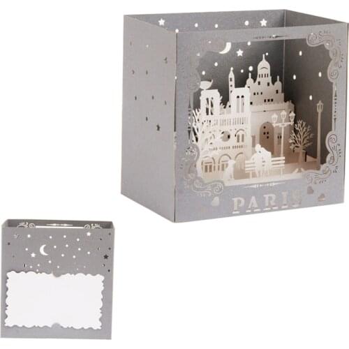 3D Pop Up Sculpture Greeting Cards Christmas Birthday Valentine Invitation