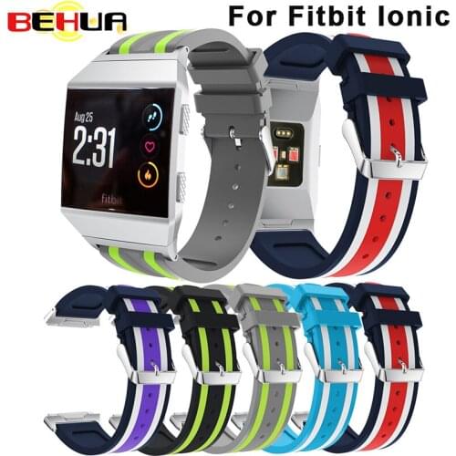 Watchband for Fitbit Ionic Lightweight Ventilate Silicone Perforated Accessory Sport Bands for Fitbit Ionic 2018 Drop shipping