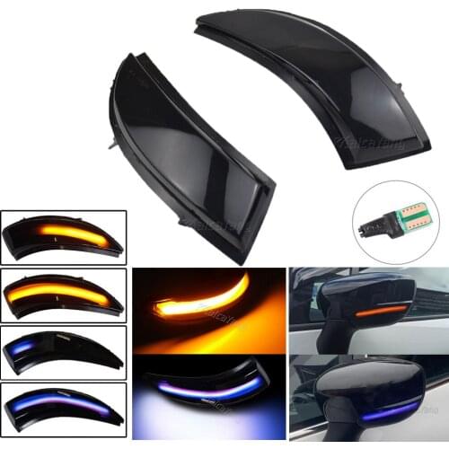 LED Dynamic Turn Signal Light Blinker Indicator For Renault KAPTUR CAPTUR J5 H5 Clio IV MK4 4 Grandtour 2013 2014 2015 2016