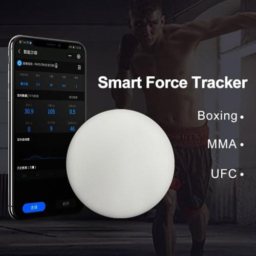 [queling] smart force tracker punching bag power meter speed test boxing kick sensor dynamometer training strike striketec piq