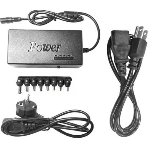 96W Universal Laptop PC Netbook Power Supply Battery Charger 110-240V AC to DC 12V 15V 16V 18V 19V 20V 24V Charger Adapter