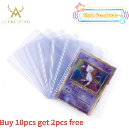 Top Loader Card Sleeve Card Protective Cover 3X4 Board Game Cards Gaming Trading Tarrot CardPhoto Holder Sleeves for Sports Card