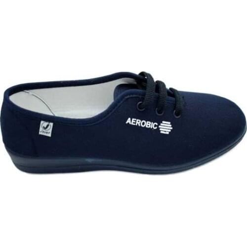 AEROBIC lace comfortable JAVER womens T-shirt fabric Marine Slipper 10903