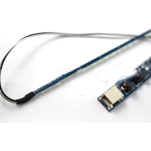 10pcs x LCD Laptop Dimable LED Backlight Lamps Adjustable Light Update Kit Strip+Board 9-25V Input Free Shipping