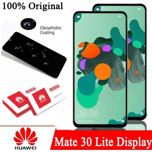 100% Original 6.26" Display Replacement for Huawei Mate 30 Lite LCD with frame Touch Screen Digitizer Nova 5i Pro Repair Parts