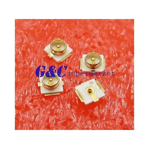 100PCS IPX U.FL RF Coaxial Contor SMD SMT solder PCB Mount Socket Jack Female diy electronics