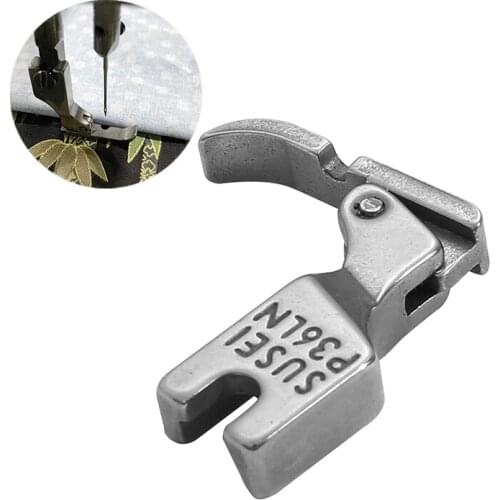 2 Pcs Industral Sewing Machine Flatcar Zipper Presser Foot P36LN / P36N Presser Foot