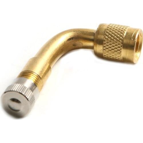 2Pcs 90 Degree Tyre Valve Extension Adaptor Motorcycle Car Tire Stem Extender