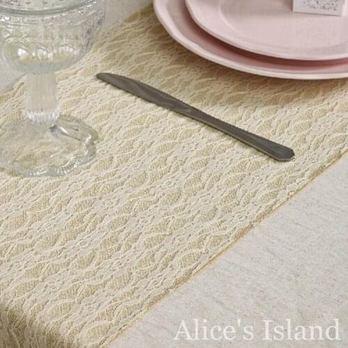 8 Colors 12'inch x 10 Yard LaceTable runner Chair skirt Decorative Wedding Party Home Table Runner Decorative