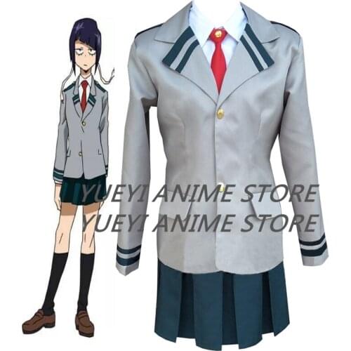 Anime Boku No Hero Academia My Hero Academia School Uniform Sailor Suit Coat Shirt Skirt Anime Cosplay Costumes